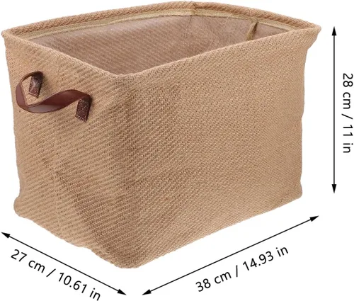 Miniatura 4 de Alipis Decoración de dormitorio plegable cesta de almacenamiento de gran capacidad impermeable para artículos de ropa