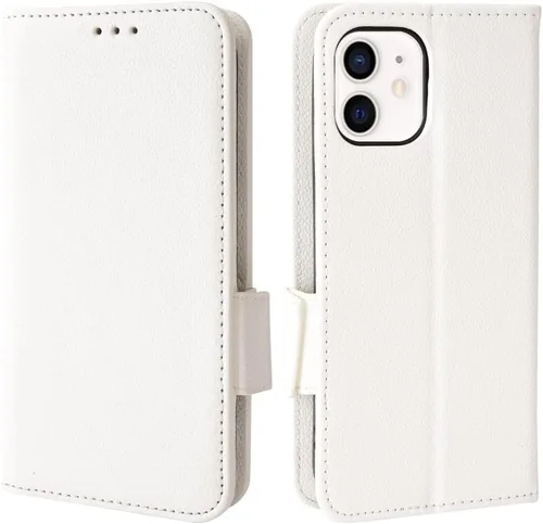 Miniatura 8 de Funda de cuero para iPhone 11 de 6.1 pulgadas, funda de cuero con 3 ranuras para tarjetas de crédito, función atril con tapa para iPhone 11 de 6.1