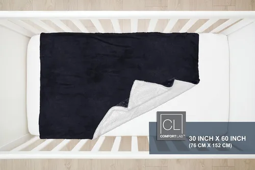 Miniatura 5 de Comfort Lab Manta reversible de franela Sherpa – Elegante manta esponjosa para sofá y decoración del hogar – Anti frisado no se desprende, acogedora
