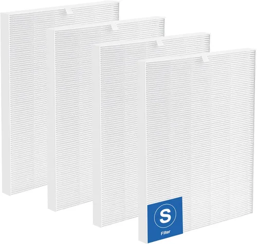 Paquete de 4 filtros de repuesto C545 HEPA S compatibles con purificador de aire Winix C545, sustituye al filtro Winix S 1712-0096-00 y 2522-0058-00
