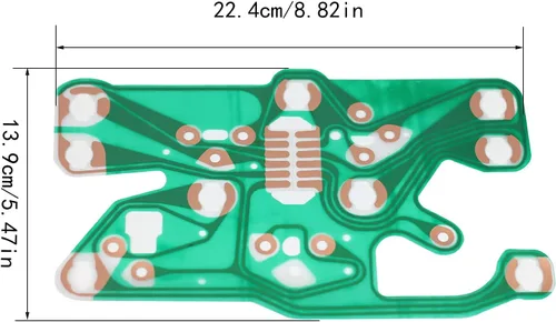 Miniatura 4 de Reemplazo de placa de circuito impreso para 1977-1982 Cor-Vette C3 Center Gauge Cluster 602505