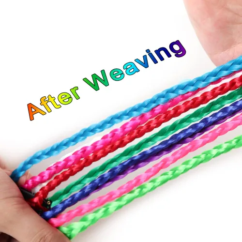 Miniatura 6 de 26 extensiones de cabello con clip de colores para niñas, extensiones de cabello arcoíris multicolor con reflejos instantáneos, piezas de cabello