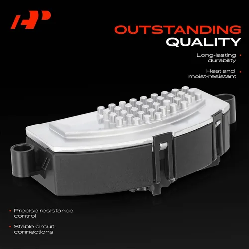 Miniatura 6 de A-Premium Resistencia del motor del ventilador HVAC compatible con vehículos Audi, Mercedes-Benz y Porsche - A4 Quattro, A5 Quattro, Allroad, Q5