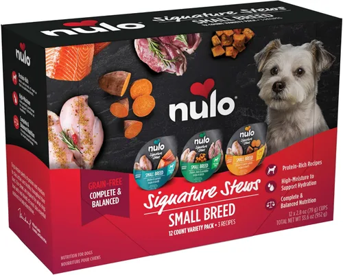 Miniatura 11 de Nulo Small Breed Dog Signature Stew - Pollo y salmón en caldo, taza de 24 x 2.8 onzas