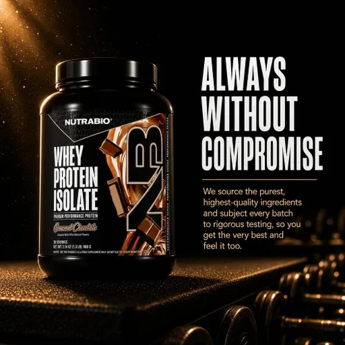 Miniatura 6 de NutraBio 100% Proteína de suero aislada en polvo, 25g de proteína con perfil completo de aminoácidos, sin transgénicos, sin soja ni gluten, bajo