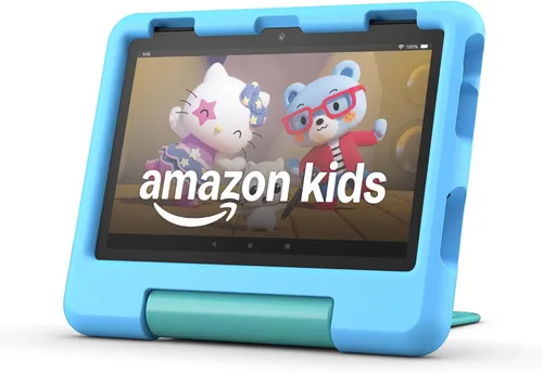 Miniatura 2 de Tablet Amazon Fire HD 8 Kids (últ. modelo), de 3 a 7 años. Con brillante pantalla HD de 8″. Contenido exclusivo sin publicidad, control parental