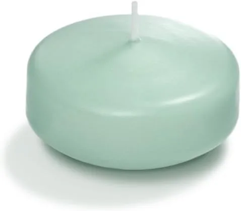Miniatura 12 de yummi Caja de 18 velas flotantes color rojo rubí de 3 pulgadas
