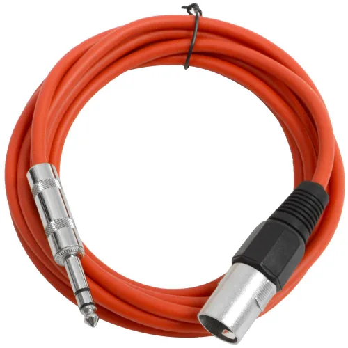 Miniatura 14 de Seismic Audio - SATRXL-M2 - Cable de conexión XLR negro de 2 pies macho a 1/4" TRS