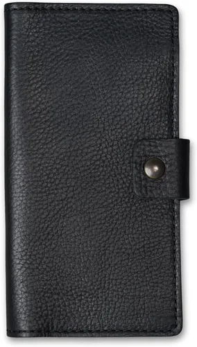 Miniatura 8 de PEGAI Fundas de cuero personalizadas hechas a mano para chequera personal Funda y cartera de cuero 100% envejecido Funda de chequera de negocios