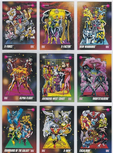 Miniatura 5 de 1992 Marvel Universe Series III Juego de 200 cartas NM/M Spider-Man, X-Men