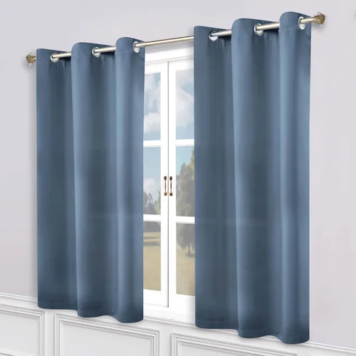 Miniatura 171 de Superior Cortinas Opacas, Oscurecimiento de Habitación, Dormitorio, Cortinas, Cocina, Acentos de Ventana de Sala de Estar, Bloqueo Solar, Térmico