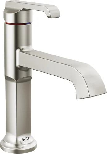 Miniatura 11 de Delta Grifo Tetra Gold - Grifo de baño de un solo agujero, grifo de baño de una sola manija, grifo de lavabo de baño, tecnología de sello