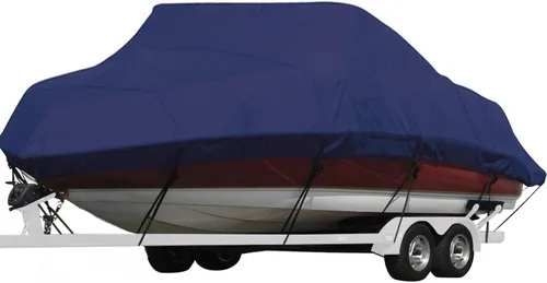 Miniatura 10 de Cubierta impermeable para barco Seamander, hilo teñido en la masa de grado marino. Funda que se adapta a botes de 7.32 m a 7.92 m de bass, casco