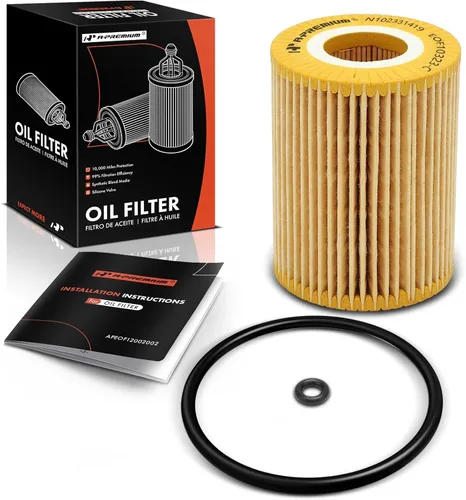 A-Premium Filtro de aceite de protección de 10 mil millas compatible con Jeep Grand Cherokee y Mercedes-Benz E320, E350, GLE350d, Sprinter