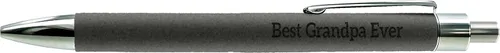 Miniatura 6 de ThisWear Pluma del Día del Padre para el abuelo Best Grandpa Ever Grandpa Pen Grabado Brown Leatherette Ink Pen