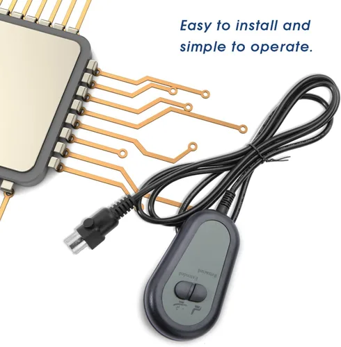 Miniatura 8 de Control remoto de elevación de silla de 2 botones, enchufe de 5 pines, repuesto para sofá reclinable eléctrico fijo