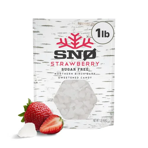 Miniatura 11 de Sandía KETO - Chips de caramelo de xilitol - Bolsa SNØ de 1 libra, caramelo sin azúcar con solo 2 ingredientes, bajo en carbohidratos, apto