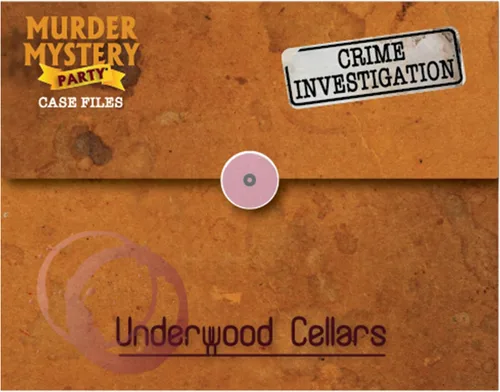 Miniatura 6 de Murder Mystery Party Underwood Cellars, juego interactivo de archivo de caso de misterio de asesinato para 1 o más jugadores, edades de 14