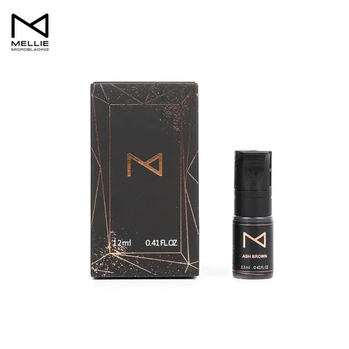 Miniatura 4 de Pigmento líquido cosmético M para cejas/cejas, uso en máquina - Suministros de tinta de tatuaje de maquillaje permanente, juego de colores, 0.4 fl