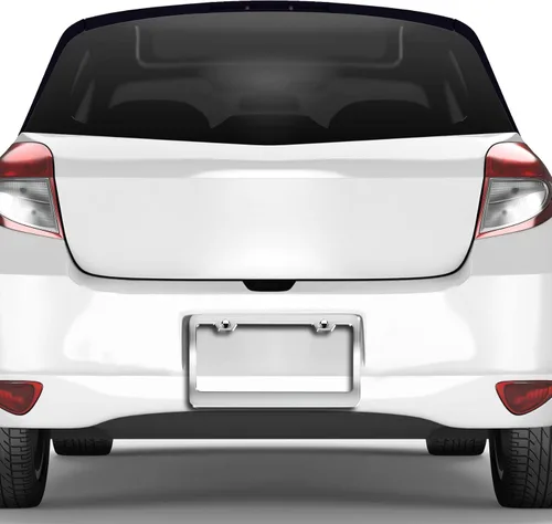 Miniatura 2 de Makoroni - Princesa Boricua Puerto Rico Rican Chrome Metal License Plate Frame Tag Holder, #e7