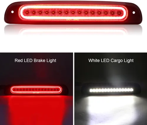 Miniatura 2 de Tercera tercera luz de freno compatible con F250 F350 F450 F550 Super Duty 1999-2016/para Ranger 1995-2011/para Explorer Sport Trac 2001-2005