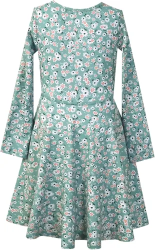 Miniatura 23 de Perfashion Vestidos a juego para niñas y muñecas sin mangas/manga larga, acampanados, faldas de fiesta de unicornio