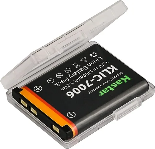 Miniatura 2 de Kastar Batería 2x y cargador para Kodak KLIC-7006, Kodak EasyShare M22, M23, M200, M522, M530, M531, M532, M550, M552, M575, M577, M580, M583, M750