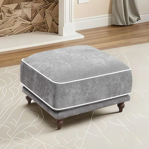 Miniatura 17 de Sofá biplaza modular de 80 pulgadas, sofá modular Cloud con reposabrazos y patas de madera, cómodo sofá tapizado de 2 plazas para sala de estar