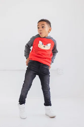 Miniatura 5 de SEGA Tails Sonic The Hedgehog Knuckles - Sudadera con capucha para niños pequeños y grandes