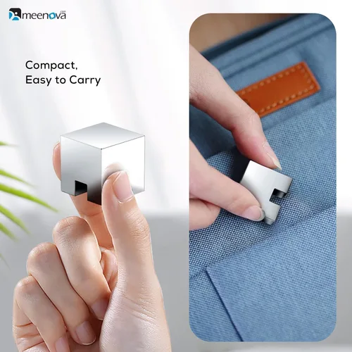 Miniatura 6 de Meenova Organizador de cables de acero inoxidable 304, peso de papel de metal, organizador de cables estético lindo accesorios de escritorio