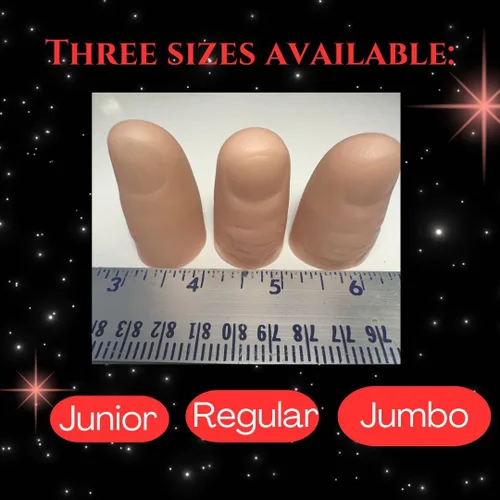 Miniatura 5 de D'lite Juego de trucos de iluminación de pulgar mágico, 2 dedos mágicos originales increíbles y ultra brillantes, trucos de magia de primer plano