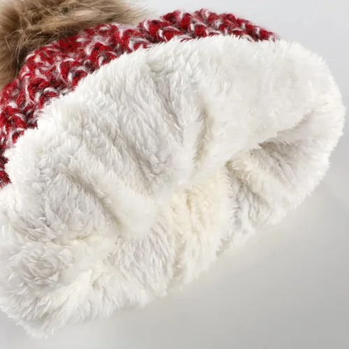 Miniatura 3 de Winter Hats for Women Fleece Lined Knit Hat and Scarf Set Warm Soft Beanies Hats