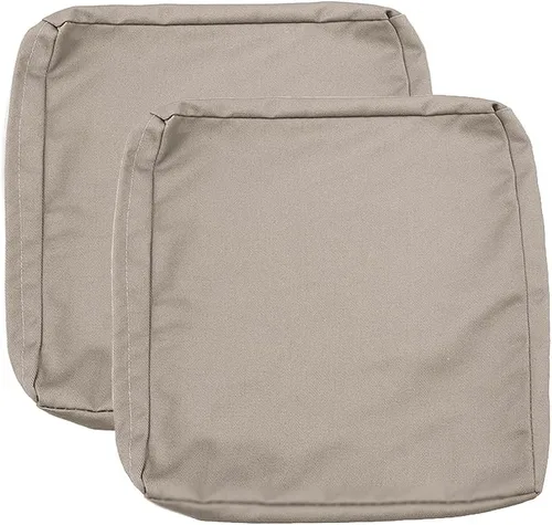 Miniatura 54 de Sqodok - Fundas para cojines de patio de 18 x 18, fundas impermeables para cojines de exterior de repuesto, 2 unidades, fundas para asientos
