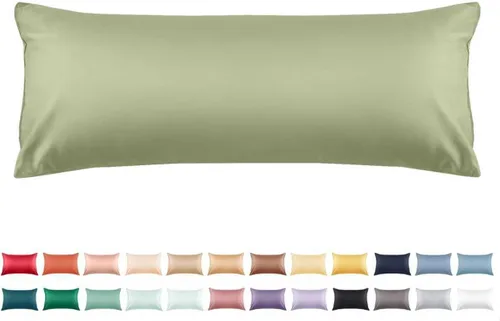Miniatura 13 de Warmstar - Juego de 2 fundas de almohada de algodón tamaño estándar, 600 hilos, fundas de 20 x 26 pulgadas, algodón suave de fibra larga Placid Blue
