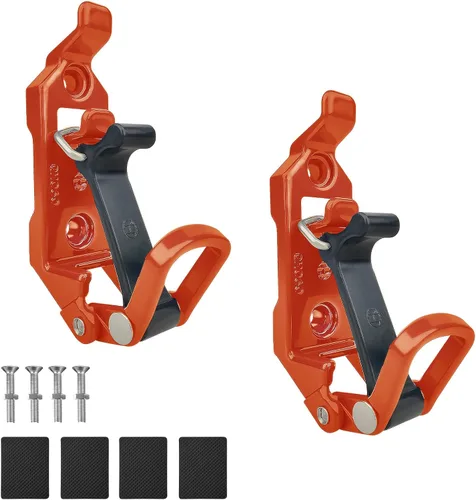 Miniatura 9 de 2 piezas de soporte para palas para portaequipajes de techo, equipo todo terreno, soporte para Rotopax, soporte para palas para camiones, soporte