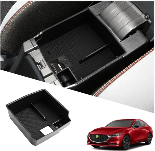 Miniatura 18 de Ruiya Organizador de consola 4Runner 2014-2024 para Toyota 4Runner 5ª generación, accesorios de material ABS, reposabrazos consola guantera, Toyota