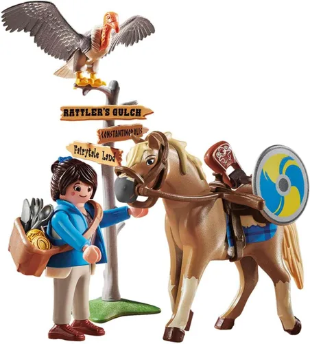Miniatura 2 de Playmobil La película Marla & Del con Flying Horse