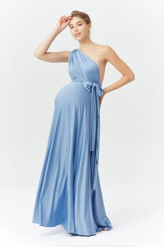 Miniatura 5 de Vestido de maternidad para sesión de fotos, vestido de baby shower, vestido de maternidad de talla grande, vestido largo infinito, vestido