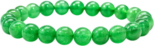 Miniatura 123 de Amazing Gemstone Pulsera de cristal para mujeres y hombres, pulsera de cristal curativo de protección, pulsera elástica con cuentas de piedras