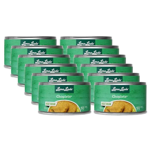Miniatura 7 de Loma Linda - Carnes a base de plantas (Choplets™ (13 oz.), paquete de 6