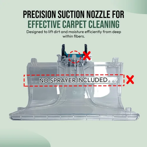 Miniatura 4 de Selgo Conjunto de boquilla de piso delantero de repuesto mejorado para Hoover – Funciona con modelos SmartWash de 2ª generación, SmartWash PET