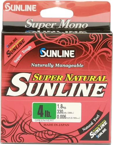 Miniatura 8 de Sunline Línea de pesca de monofilamento súper natural Natural Clear