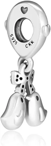 Miniatura 3 de CKK - Abalorios de plata de ley 925 para pulseras y collares, accesorios de joyería