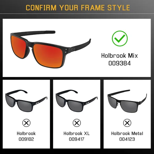 Miniatura 2 de Lentes de repuesto para gafas de sol Oakley Holbrook Mix OO9384