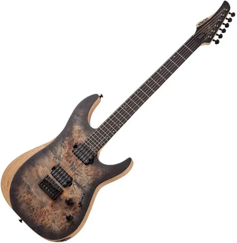 Schecter Reaper-6 - Explosión de carbón satinado