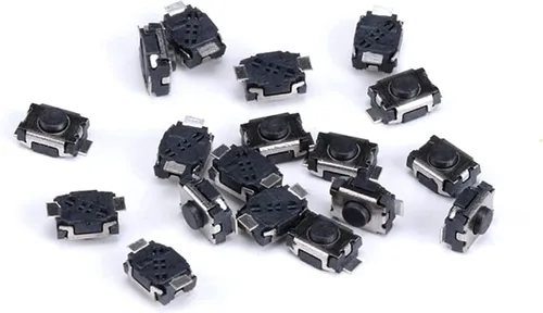 Miniatura 6 de Micro interruptores 100 unidades / lote 0.118 x 0.157 x 0.079 in SMD, interruptor de 4 pines táctil, microinterruptor táctil, interruptor de botón