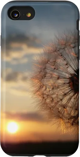 Miniatura 18 de iPhone 16 Beautiful Dandelion Flower Summer Sunset Photography Case