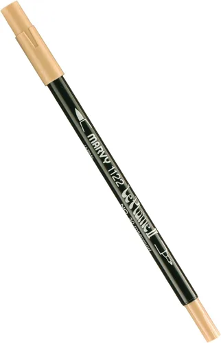 Miniatura 77 de Uchida 1122-C-3 Marvy Extra Fine Tip Le Plume II Rotulador de doble punta, azul