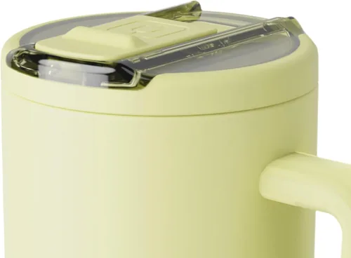 Miniatura 41 de BrüMate Era Flip - Vaso de 30 onzas con tapa con pajilla cubierta 100 % a prueba de fugas, popote higiénico cubierto, botella de agua de acero