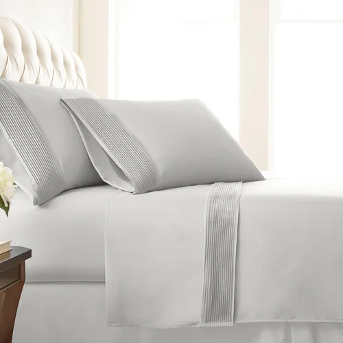 Miniatura 10 de Southshore Fine Linens®, juego de ropa de cama con bolsillo profundo, Microfibra, Negro, gemelo
